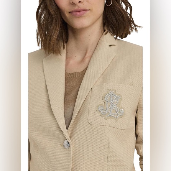 NWT Ralph Lauren Tan Blazer - Picture 2 of 6